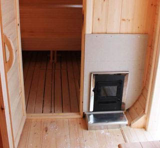 Вывести топку за стену