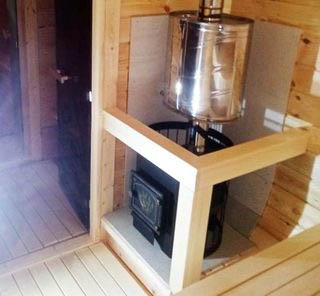 Ограждение печи