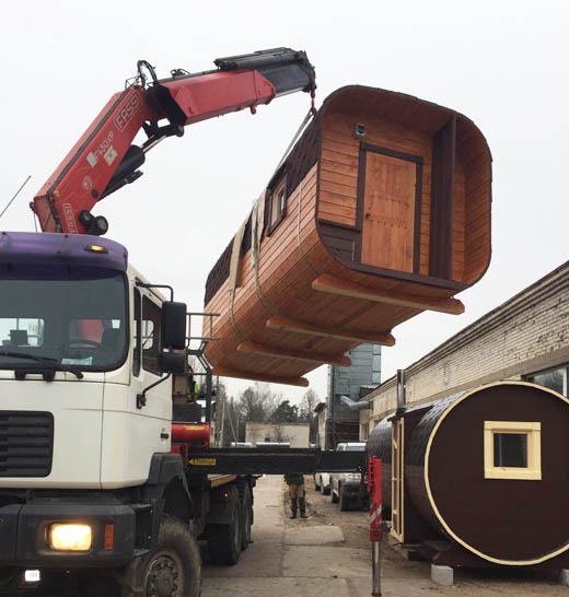 Квадро-баня доставка